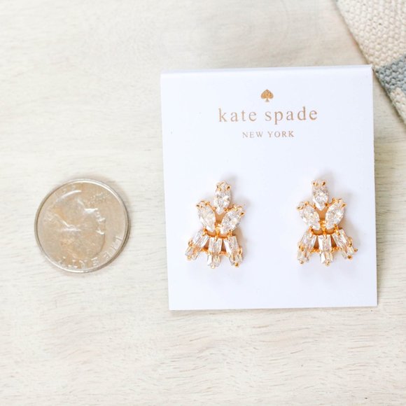kate spate crystal statement earrings minimalism boho - Picture 4 of 4